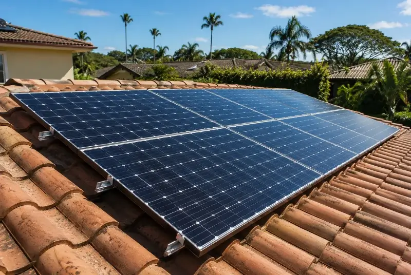 Installation de panneaux solaires à Sare